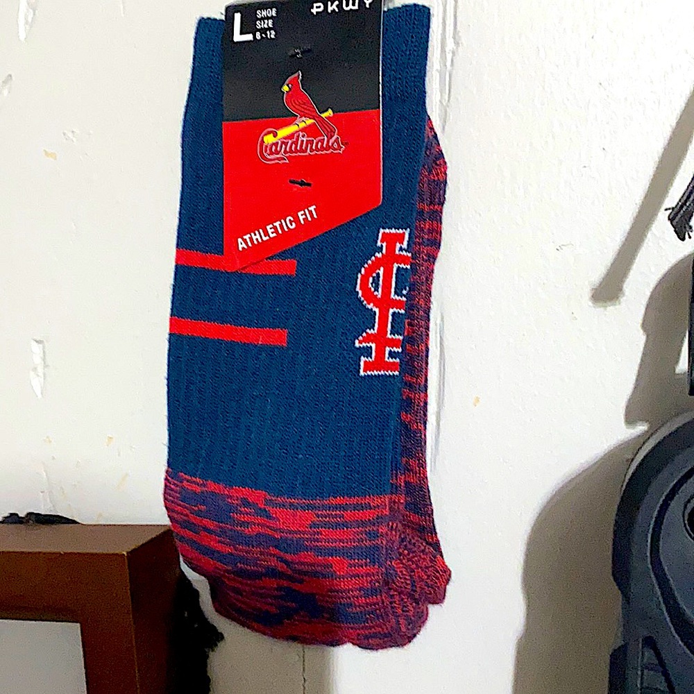 STL Cardinals socks MLB Genuine Merchandise